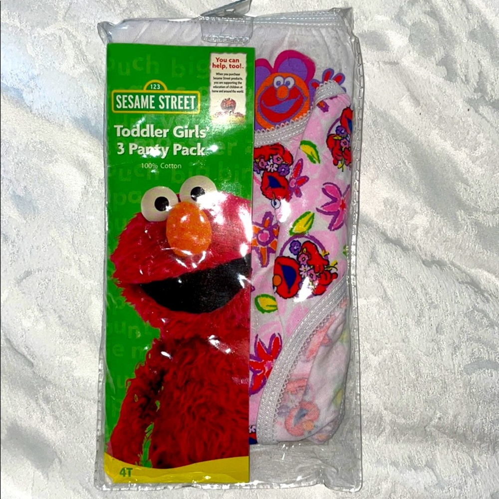 Elmo ToddlerGirls Pack of 2 Panties